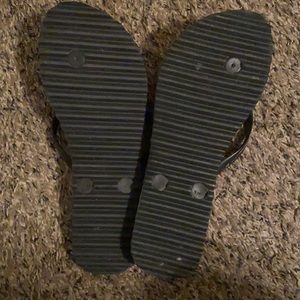 Harley Davidson flips flops, size 7.